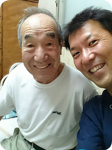 画像：訪問看護利用者の様子